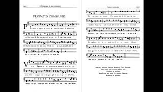 Praefatio Communis in Tono Solemniore [upl. by Miehar]