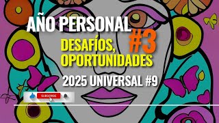 Año personal No3 en un año universal 9 Éxito y Creatividad ♾️7️⃣7️⃣7️⃣ [upl. by Holtorf993]