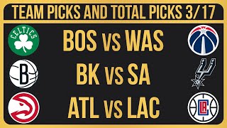 NBA Picks Today 3172024  NBA Bets Today NBA Predictions Today [upl. by Hinman]