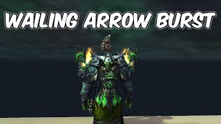 Wailing Arrow BURST  110 Marksmanship Hunter PvP  WoW The War Within [upl. by Llednov]