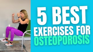 5 exercises to build stronger bones with osteoporosis [upl. by Atinnek337]