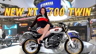 2025 THE NEW YAMAHA XT 700 TWIN RETROINSPIRED ENDURO SCRAMBLER UNVEILED [upl. by Teeter]