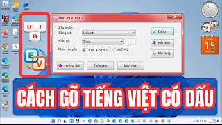 Hướng dẫn cài unikey evkey gõ tiếng việt trên máy tính window [upl. by Lunna943]