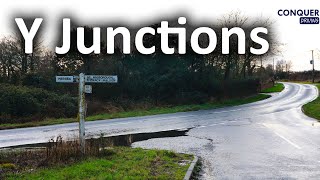 Y Junctions driving lesson  UK [upl. by Schnur]