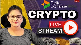 CRYPTO LIVE TRADING  21 N0V  thetradingfemme crypto deltacryptolive livetrading [upl. by Handal]