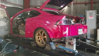 Turbo RSX dyno run t3t4 [upl. by Allene810]