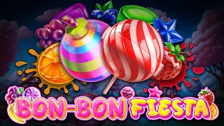 BonBon Fiesta  Cascading Reels Slot Game [upl. by Dnivra]