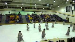 Kettering Fairmont Winter Guard 2010  2011 quotBreak The Icequot [upl. by Nyliahs]