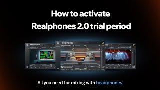 Realphones 20 How to activate 41day trial [upl. by Sheri]