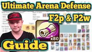 Ultimate Arena Defense Guide  Summoners War [upl. by Usanis]