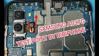 SAMSUNG A037G AO3S FRP BYPASS TESTPOINT MODE [upl. by Nekciv]