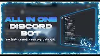 ALL IN ONE DISCORD BOT 2024 • No Coding  Replit 247  NitrixEXE  Multipurpose Bot [upl. by Isobel]