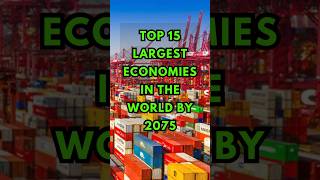 World Biggest Economies in 2075 💰 toppicksusa economy gdp richest countries shorts [upl. by Ondrej]