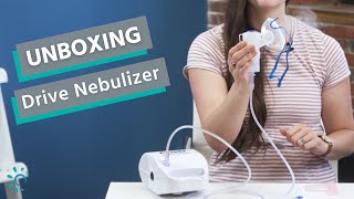 Unboxing of Drive JetNeb Nebulizer System  How to Setup amp Use [upl. by Aisatsan]