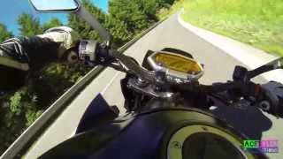 Kawasaki Z1000  Full Akrapovic Exhaust Sound [upl. by Moncear]