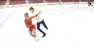 Jenna Hertenstein amp Damian Binkowski FD 2016 Lake Placid International [upl. by Denzil]