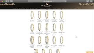 Website Wedding Ring Builder Womens for Youtube [upl. by Pete]