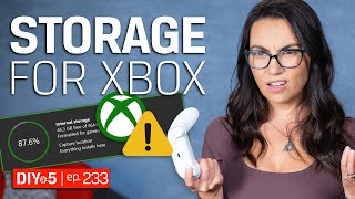 External Storage for Xbox  DIY in 5 Ep 233 [upl. by Eiduam]