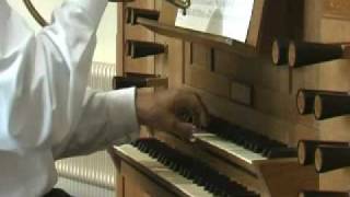 Cornet and organ  John Stanley  Trumpet Voluntary  played by Gerard van Reenen [upl. by Crowns965]