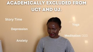 Academically Excluded from UCT and UJ My Lifes Journey EP 2 [upl. by Gadmon519]