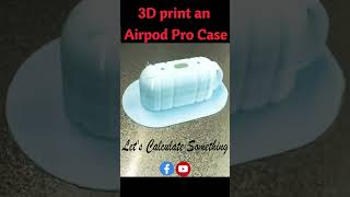 3D Print of AirPod Pro Case on Ender3 S1 Pro [upl. by Aniratac]