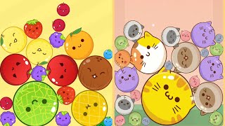 Merge Melon Fruit Merge Gameplay [upl. by Waller]