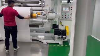 High precision microgravure release film coating machine [upl. by Nangem]