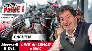 ICI on PARIE  Enghien Quinté et pronostics en live de lhippodrome Mercredi 9 Octobre 2024 [upl. by Aitret13]