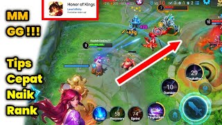 Cara Cepat Naik Rank Di Honor Of Kings Mobile  Cukup Pakai Hero Garo Damage Nya Gak Ngotak [upl. by Nye467]