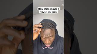 How often should I get a retwist dreadlocks locs locjourney abrahamcreates viral [upl. by Ramiah]