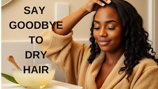 Two effective moisturizing and hydrating hacks for your dry hair 4cnaturalhair hair [upl. by Nabla]