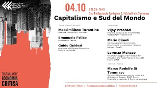 Capitalismo e Sud del mondo  Festival Economia Critica  con Prashad Cimoli e Monaco [upl. by Harmonia]