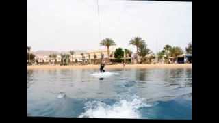 Egypt  Water Skiing in Dahab [upl. by Aneehsak]