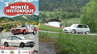 3éme montée historique de la Vernaz 2024  Vue embarquée AX GT n°63 arsouille [upl. by Ram]