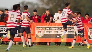 U17MNT vs Brazil Field Level Highlights  Dec 13 2013 [upl. by Travax]