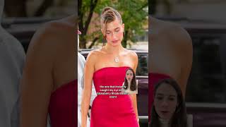 Best Diamond Moments of 2023 Hailey Biebers Necklace  haileybieber diamonds diamondjewelry [upl. by Aelc331]