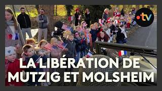 Les 80 ans de la libération de Mutzig et Molsheim [upl. by Ecraep487]