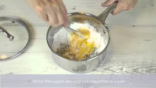 Bake Club presents How to make fruit bavarois [upl. by Neal]