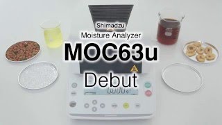 MOC63u  UniBloc Eletronic Moisture Analyzer by Shimadzu [upl. by Abercromby]