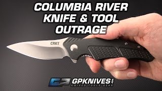 CRKT Outrage Ken Onion Design Overview [upl. by Mackler]