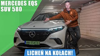 Mercedes EQS SUV 580 4Matic 544 KM 2023 LICHEŃ na Kołach [upl. by Ahsille]