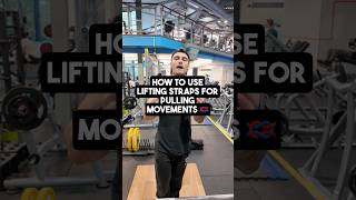 How to use Lifting Straps  EASY TUTORIAL 🪢 [upl. by Neetsirhc233]