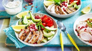 Dukkah Chicken Nourish Bowls [upl. by Lecia]