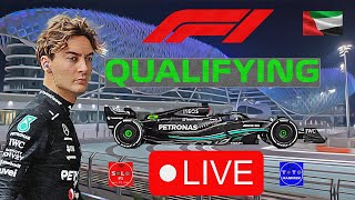 F1 2023 ABU DHABI QUALIFYING LIVE [upl. by Leahcin]