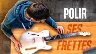 Comment POLIR des frettes de guitare  TOUTES les méthodes  test FRTLZR [upl. by Elah484]