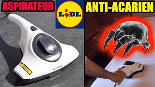 aspirateur antiacariens LIDL SILVERCREST 300w lampe UV Germicide Anti Dust Mites Vacuum Cleaner [upl. by Illac]