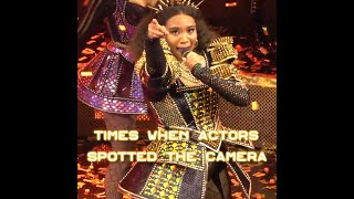 Times When Actors Spotted The Camera [upl. by Landis]