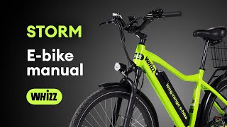 Check out Whizz Storm ebike manual 🌪⚡ Ride with Whizz [upl. by Itaws181]