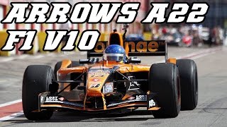 2001 Arrows A22 F1 V10 test at Zolder 2012 [upl. by Hait]