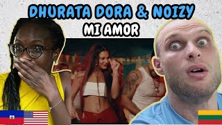 REACTION TO DHURATA DORA amp Noizy  Mi Amor Music Video  FIRST TIME HEARING MI AMOR [upl. by Tiernan]